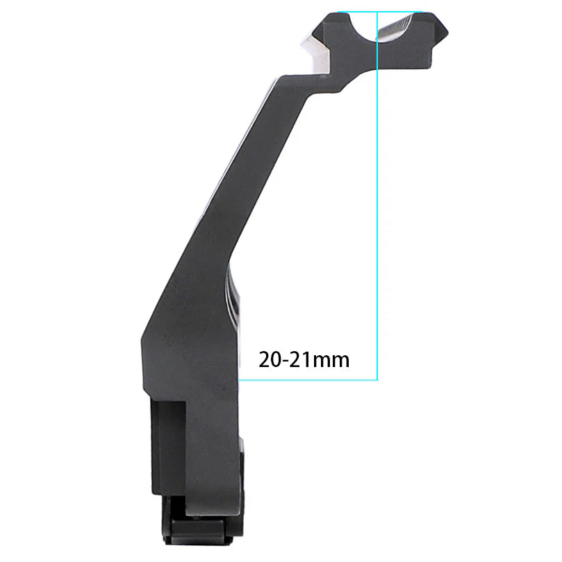 ohhunt AK Side Rail Scope Mount with Quick Detach System Picatinny Rail for AK47 AK74