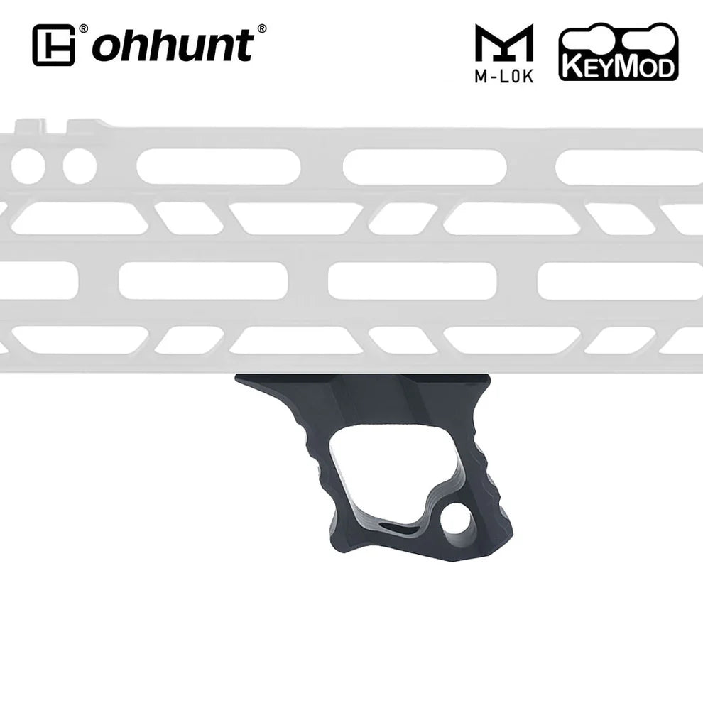 AR-15 Handstop Barricade Stop Aluminium fit M-LOK & KeyMod - 1.5"