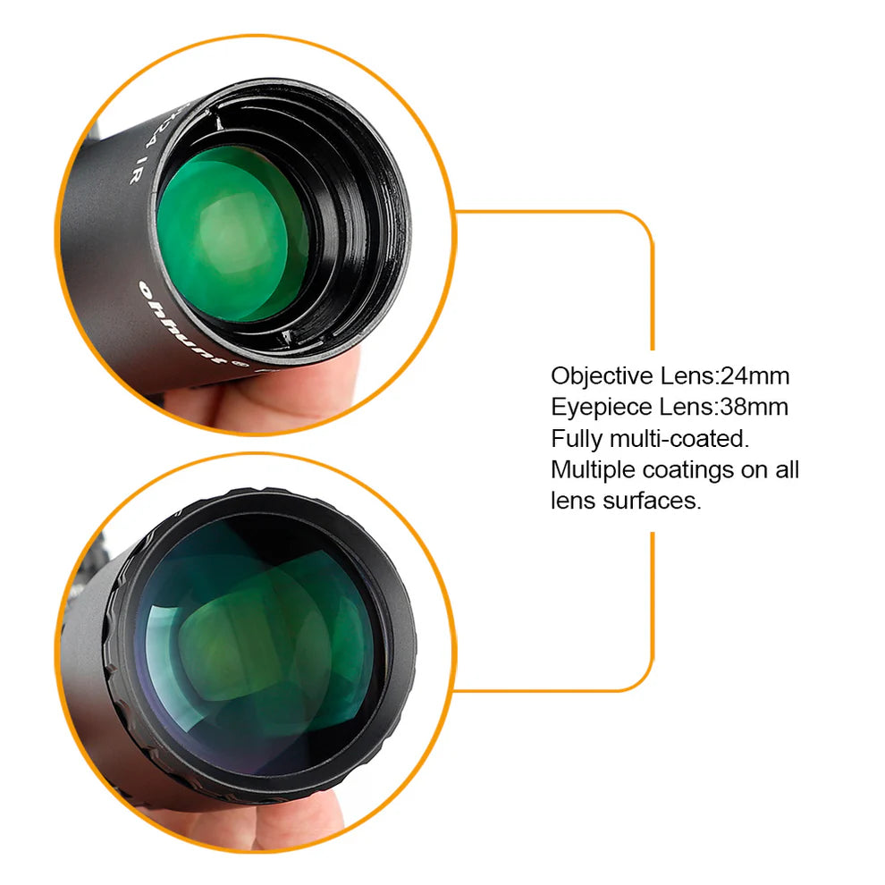 ohhunt® 1-6X24 FFP Compact Rifle Scopes LPVO