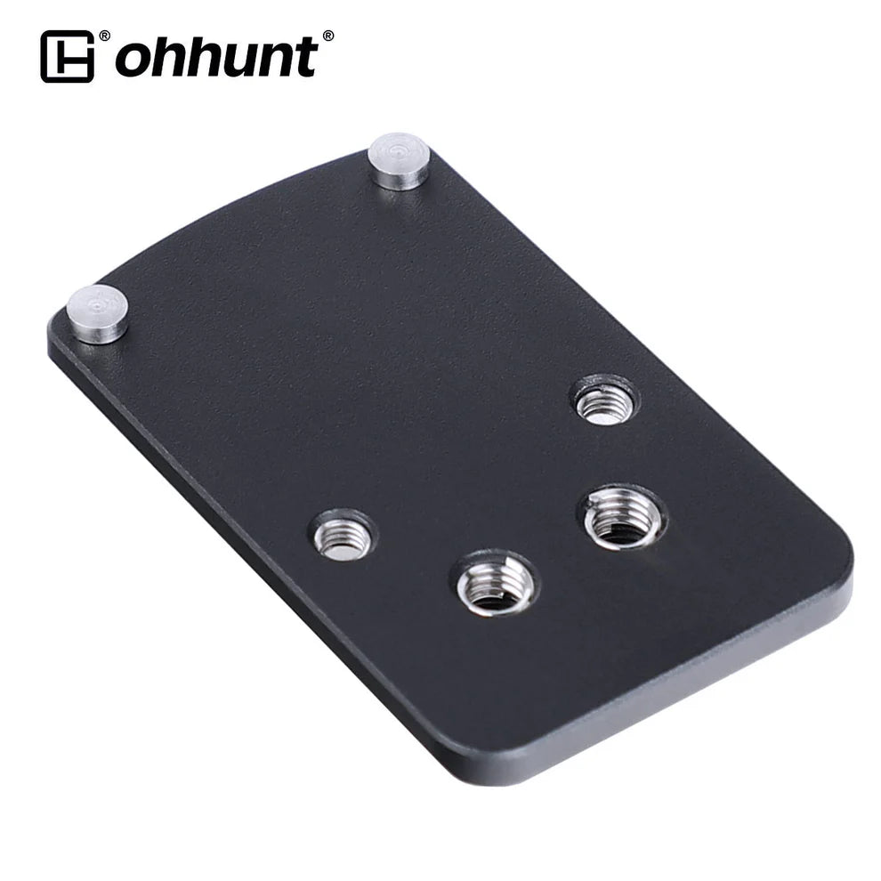 Red Dot Adapter Plate for Glock Compatible with RMR Footprint Optics Holosun 407C 507C 508T