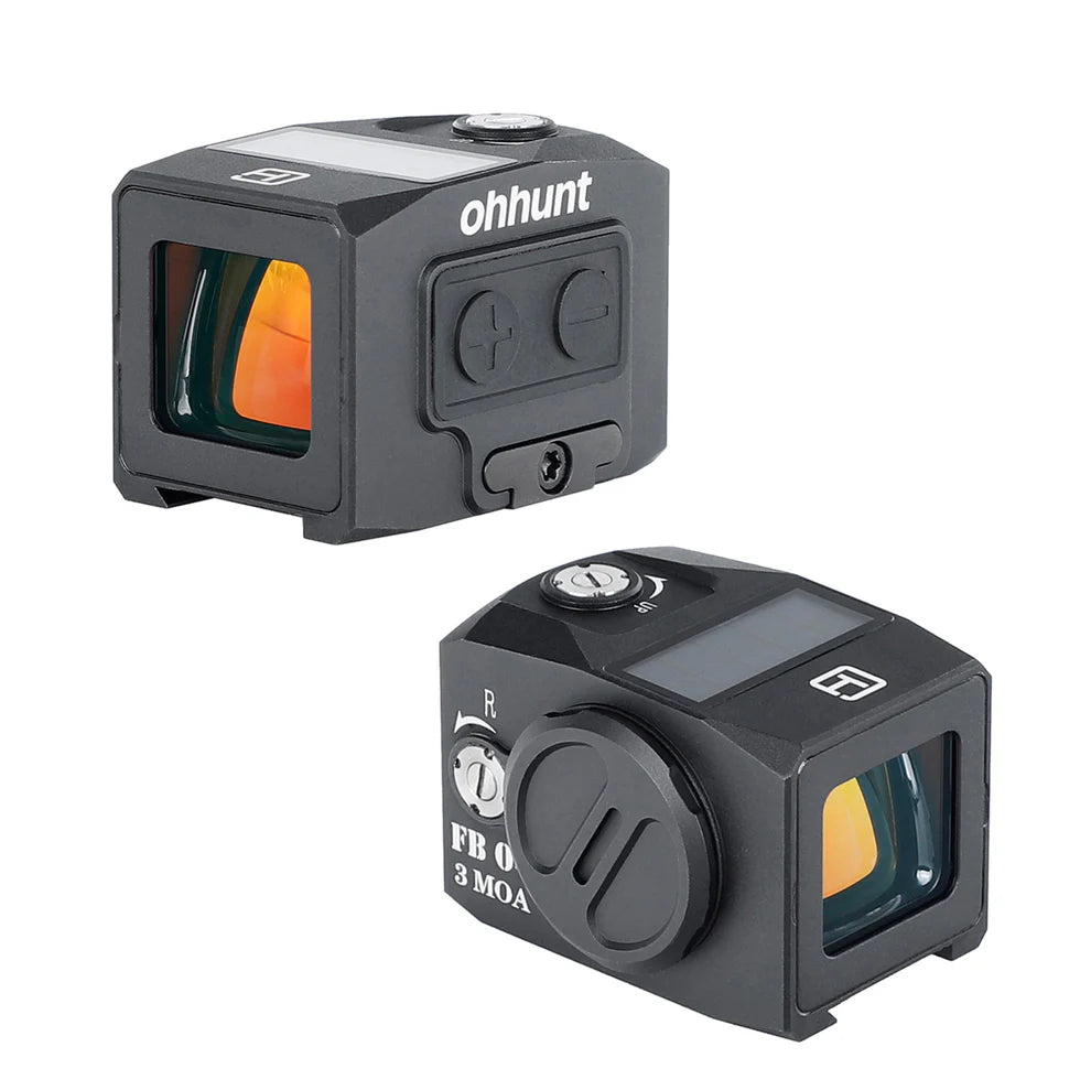 ohhunt FB O4 Motion Awake Closed Emitter Solar Red Dot Sight