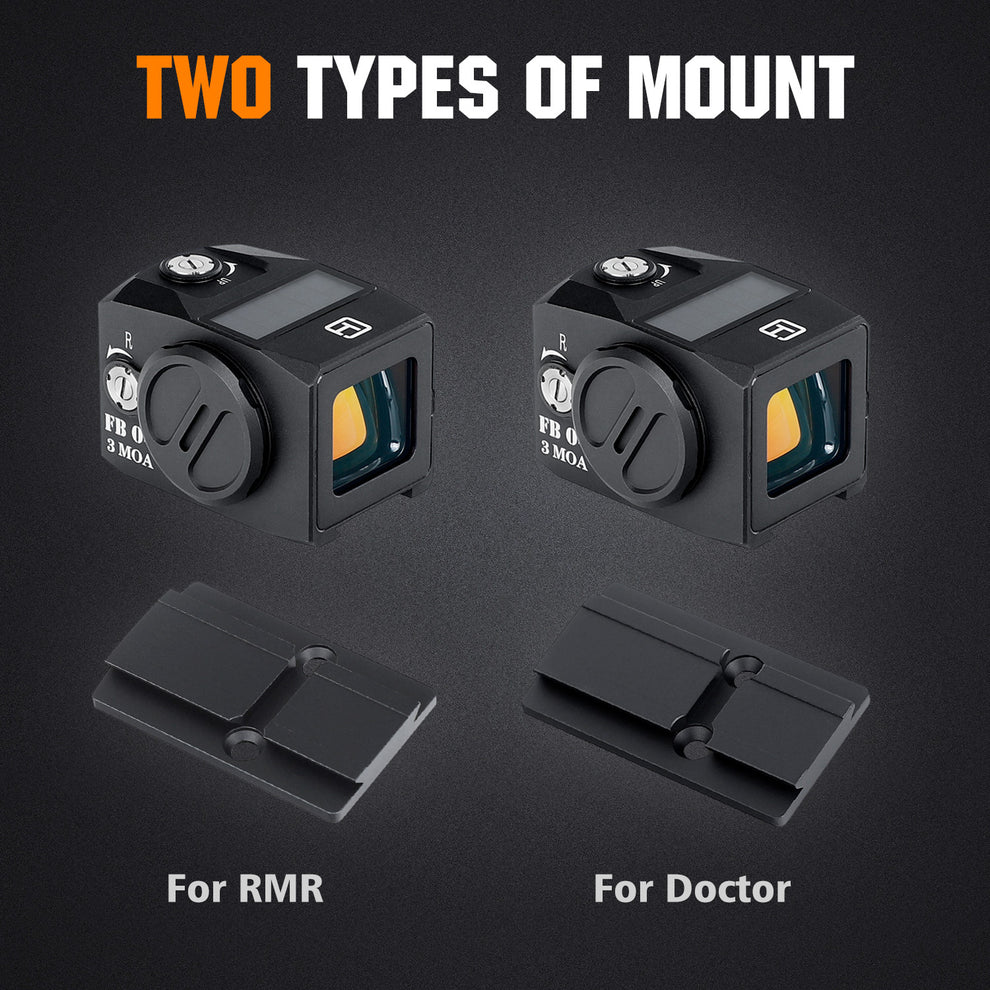 ohhunt FB O4 Motion Awake Closed Emitter Solar Red Dot Sight