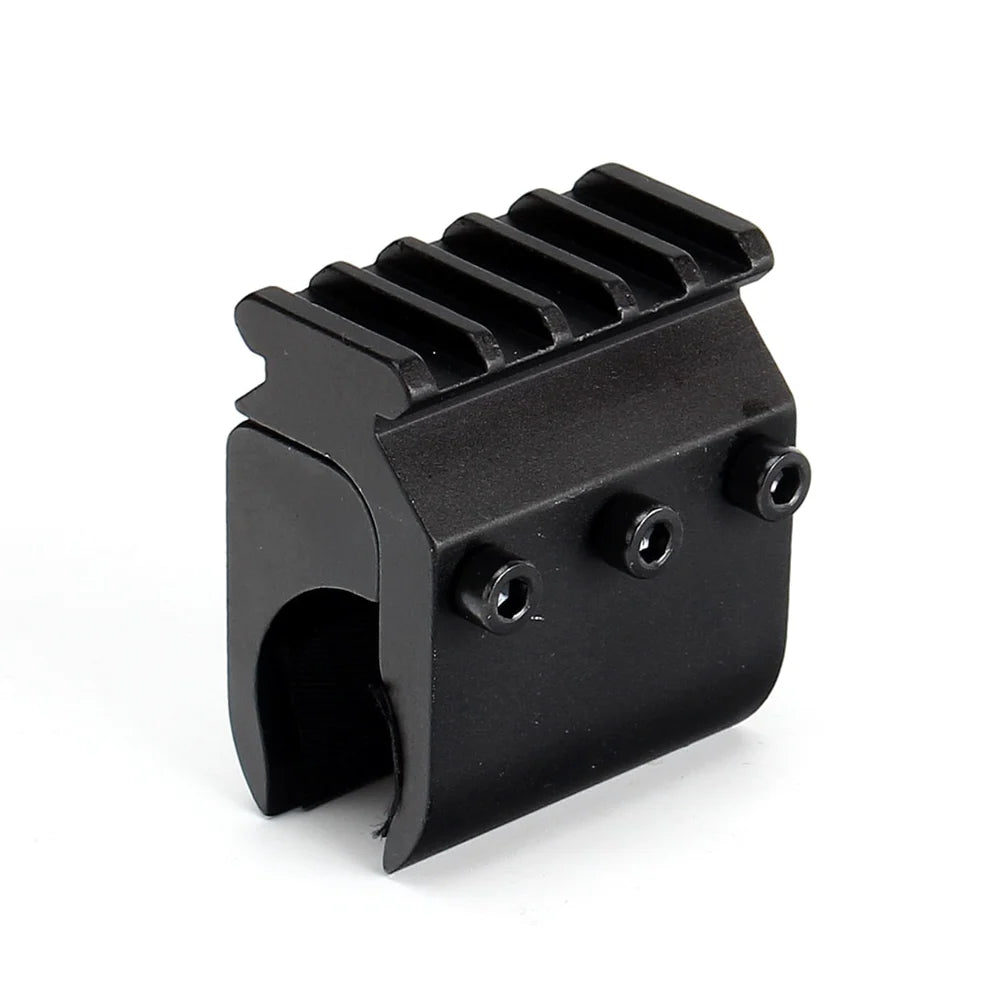 Tatcical Barrel Mount with Picatinny Rail for Flashlight & Scope Sight