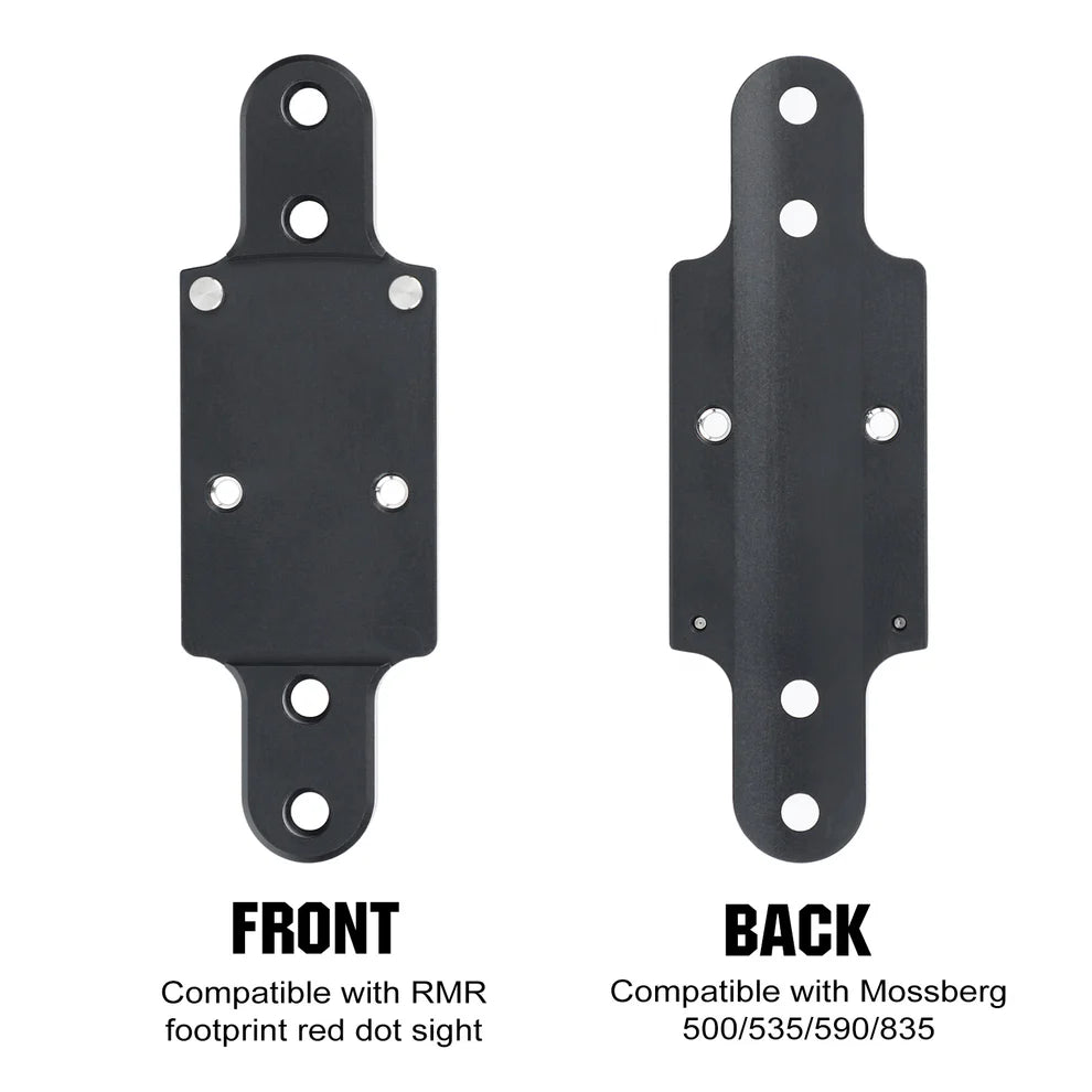 Red Dot Mount Plate for Shotgun to Fit RMR footprint red dot sight
